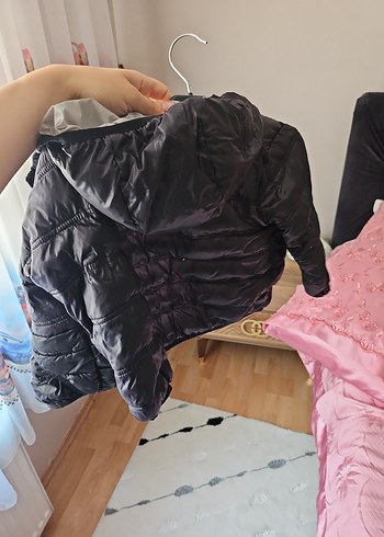 Erkek Çocuk Fermuarlı Gri Kaban - Görsel 2