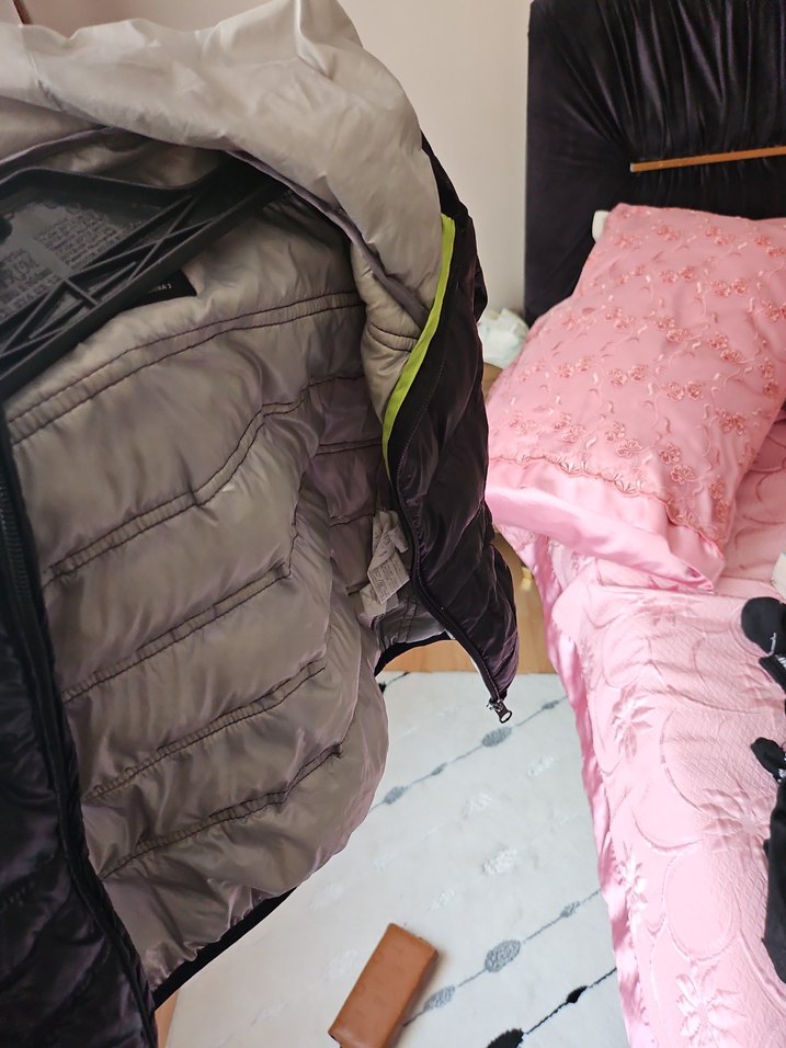 Erkek Çocuk Fermuarlı Gri Kaban - Görsel 4