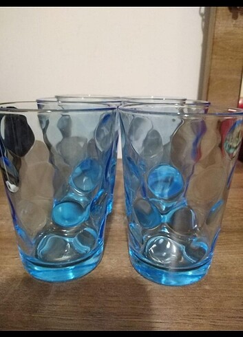 Diğer 6 adet su bardağı 