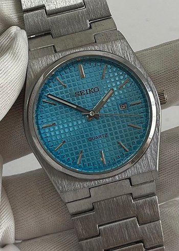 Turkuaz Kadranlı Seiko Erkek Kol Saati