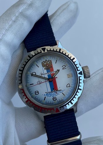 Klasik Mavi Erkek Kol Saati Vostok