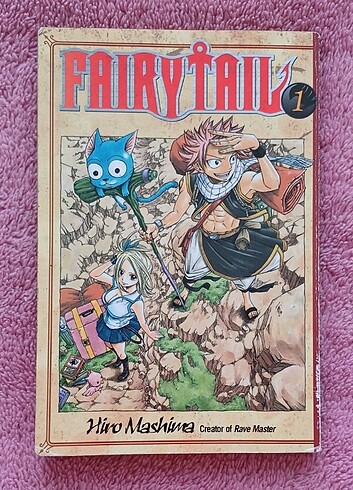 Faiytail 1 İngilizce Manga