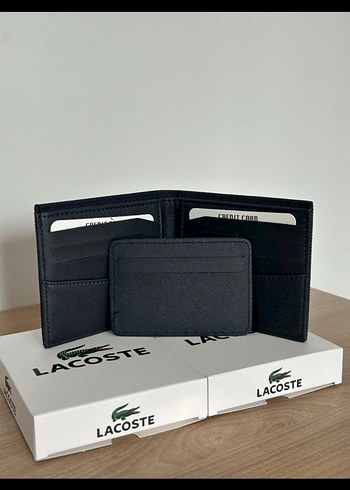 Lacoste Siyah Erkek Cüzdanı - Görsel 3