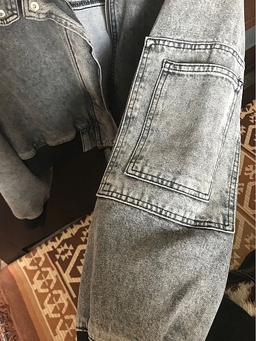 Pull and Bear Defacto Bomber Denim Ceket