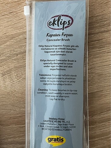 MAC kapatıcı fırçası