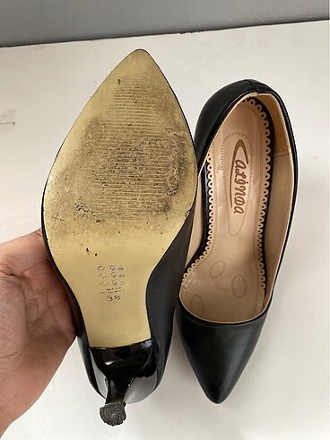 38 Beden siyah Renk Stiletto