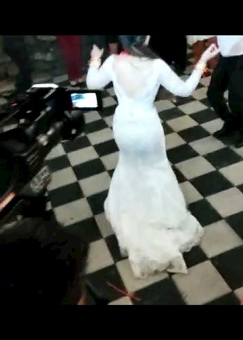 çıkartılabilir etekli balık model gelinlik - Görsel 6