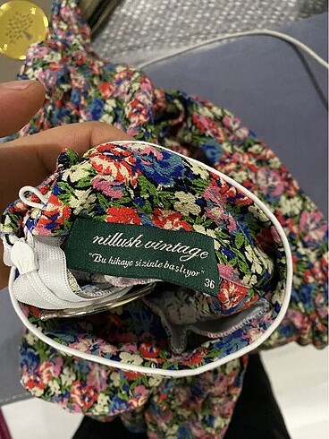 36 Beden Nillush vintage Temiz kullanılmış