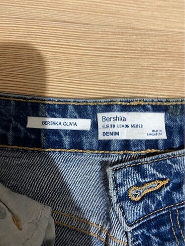 m Beden bershka mom jean