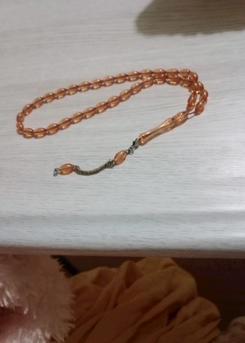 Bej Minimalist Erkek Tesbih
