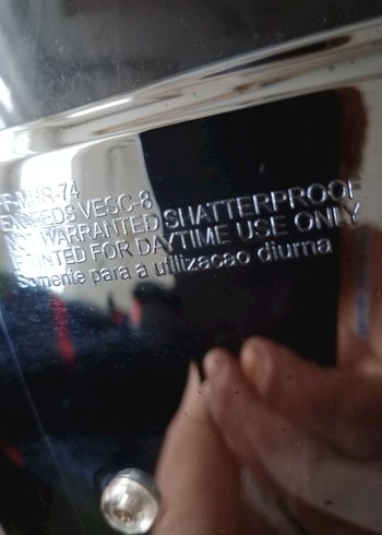 Siyah LS2 Kemerli Motosiklet Kaskı - Görsel 10