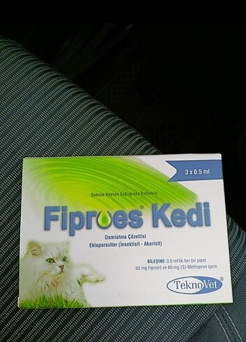 Fibroes dış parazit ense damlası