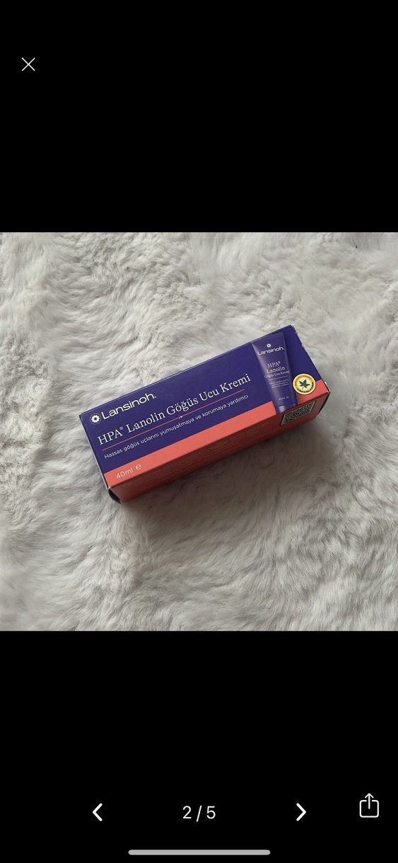 Lansinoh göğüs ucu kremi ve lansinoh göğüs pedi - Görsel 2