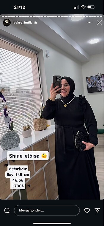 bahre butik elbise