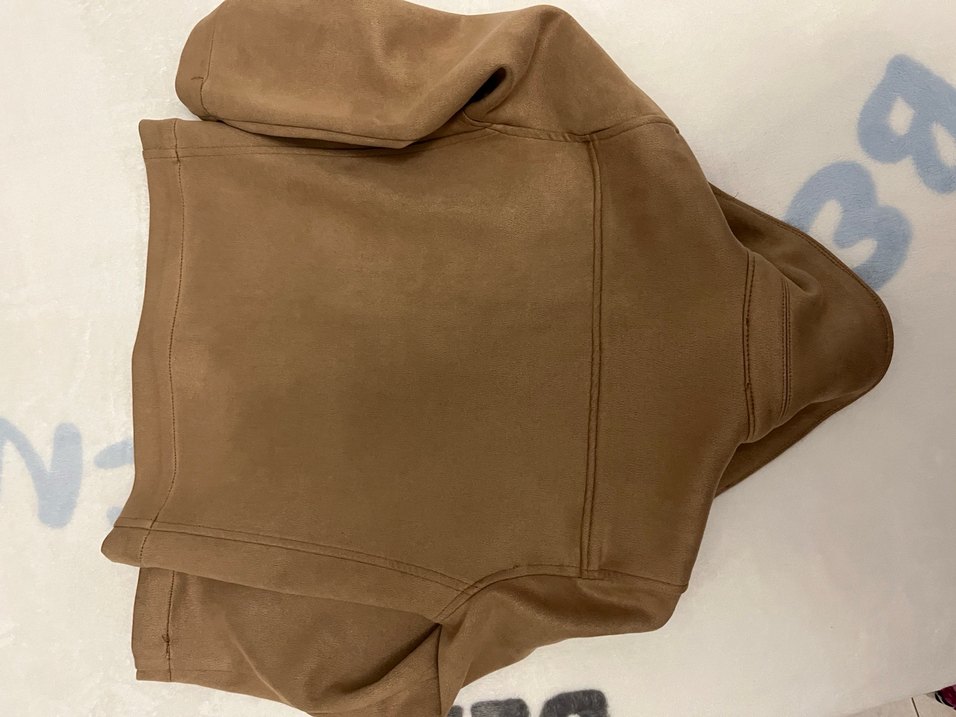 Bej Süet Düğmeli Erkek Çocuk Ceketi - Görsel 4