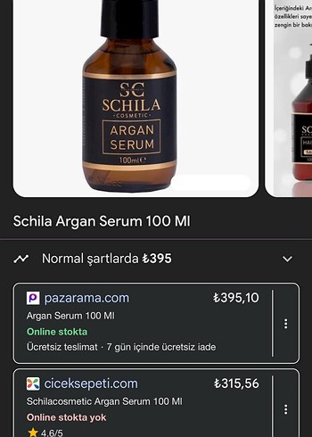 Schila Argan Saç Serumu 100 ml - Görsel 3