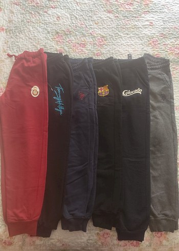 Çocuk Çok Renkli Nakışlı Sweatpant - Görsel 2