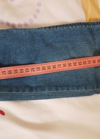7 Yaş Beden Kot pantalon beli lastikli 
