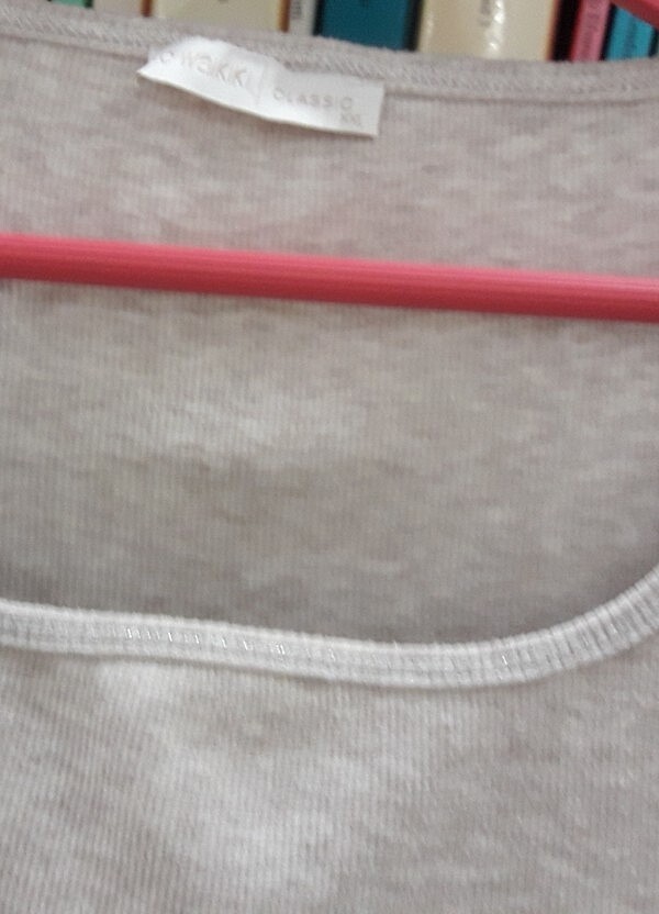 Kolsuz fitilli penye bluz - Görsel 4