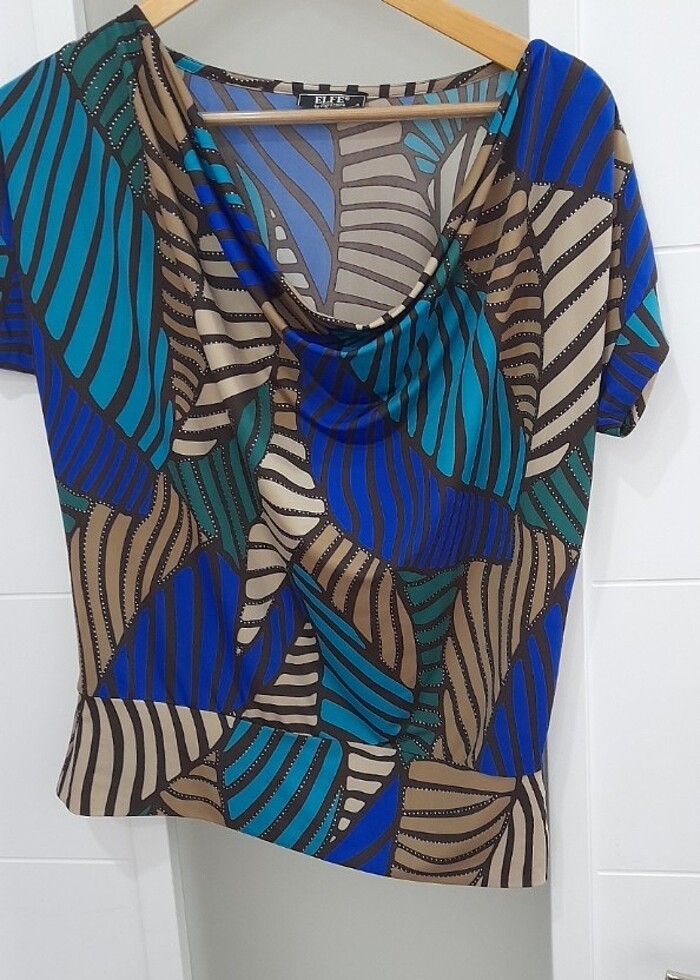 degaje yaka elfe marka bluz  - Görsel 4