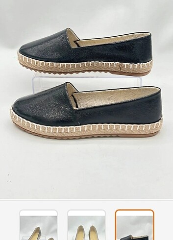 39 Beden Siyah Sıfır Espadril