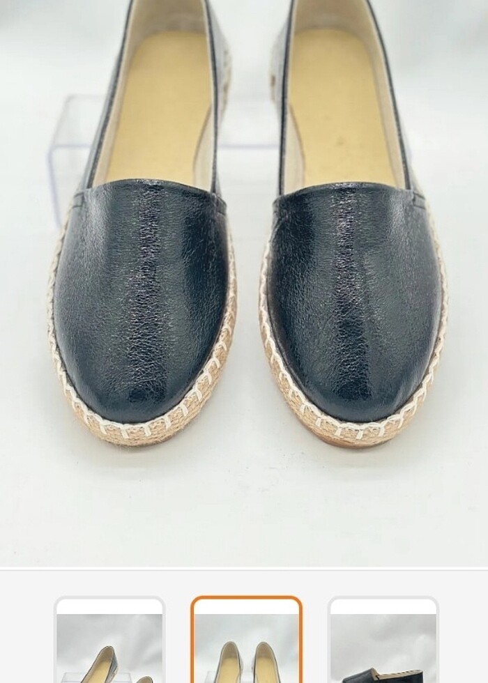 Siyah  Sıfır Espadril - Görsel 2