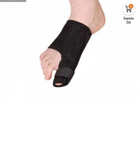 Oturma simidi ve halluks valgus ateli