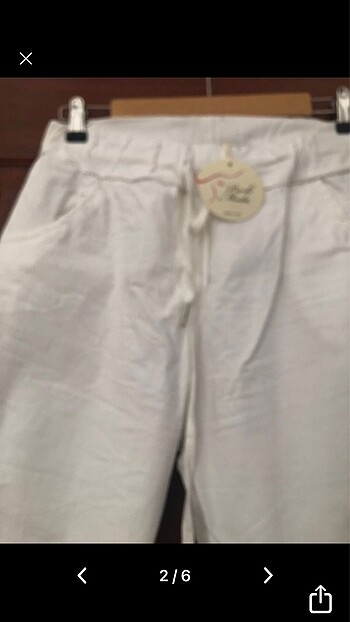 diğer Beden beyaz Renk İtalyan Pantalon