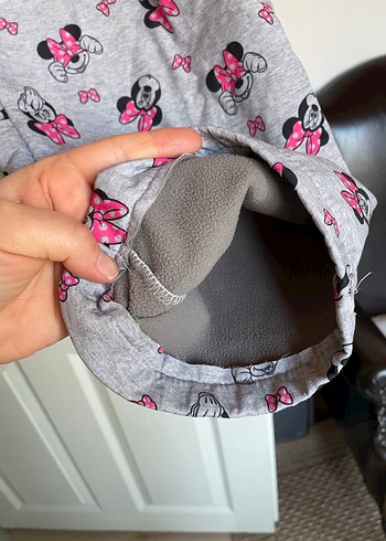 Gri Baskılı  Pijama Altı - Görsel 4