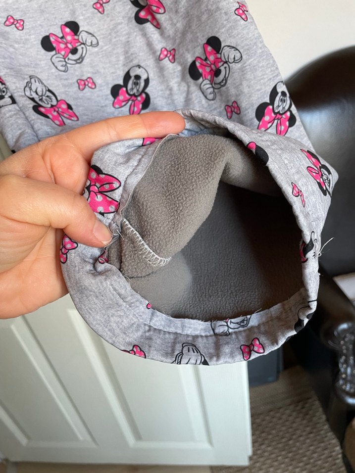 Gri Baskılı  Pijama Altı - Görsel 4