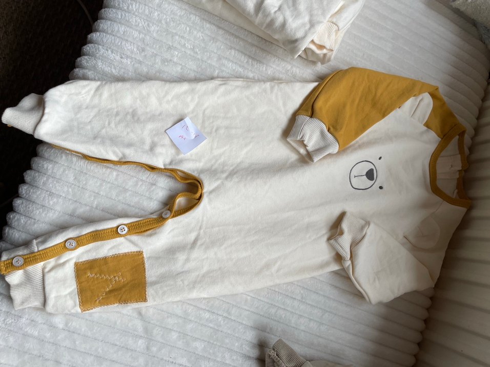 Bej bebek Tulumu - Görsel 3