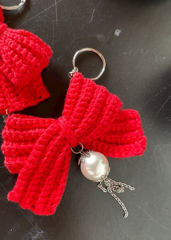 Renkli Püsküllü Kadın Anahtarlık - Görsel 4