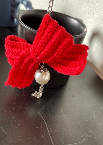 Renkli Püsküllü Kadın Anahtarlık - Görsel 6