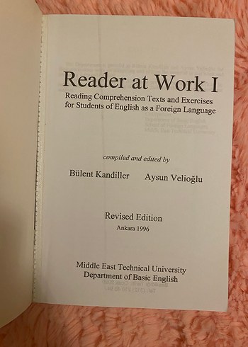  Reader at work