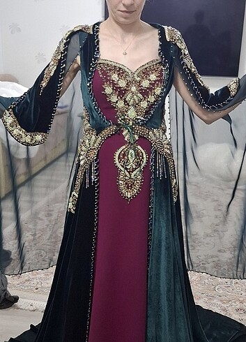 Henna Gelinlik Bindallı Kaftan