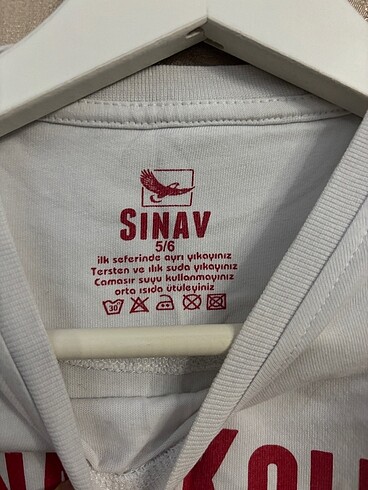5 Yaş Beden Sınav koleji tshirt