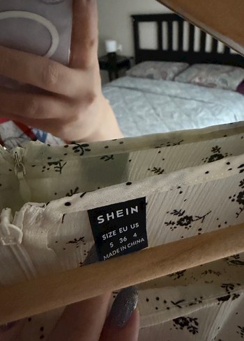 Shein Vintage Çiçekli Elbise - Görsel 3