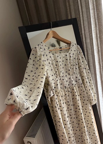Shein Vintage Çiçekli Elbise - Görsel 4