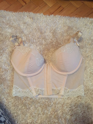 Toz Pembe Vintage Sütyen