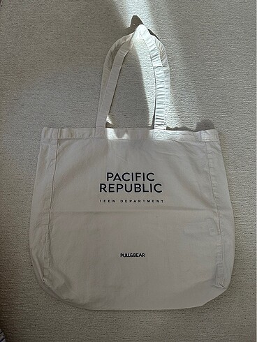 Bez Çanta Beyaz Pull and Bear Pacific Republic