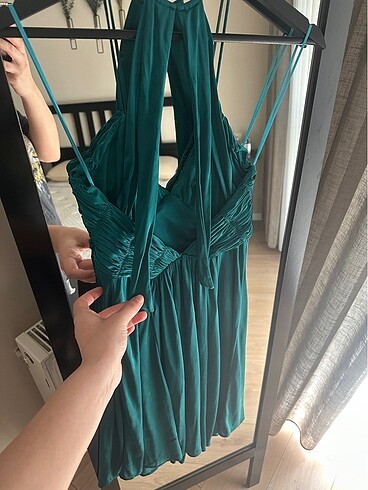 Mango Mango Suits Zümrüt Elbise