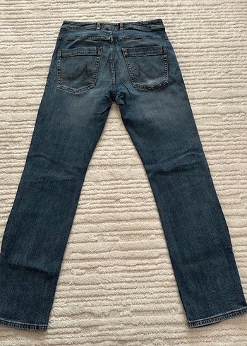 30 Beden Erkek Mavi Denim Pantolon