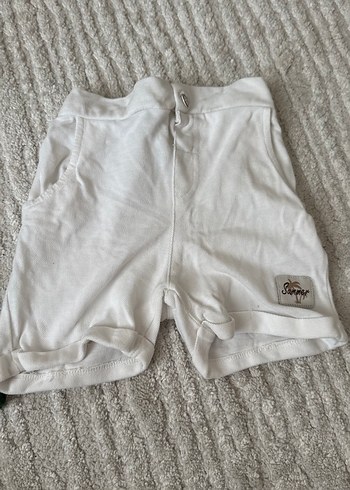 2li Pamuklu bebek şort - Görsel 2