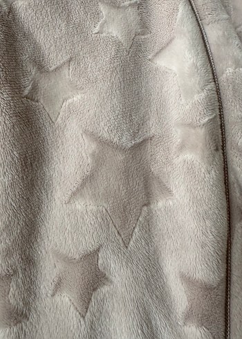 Krem Renkli Kürklü Bebek Tulumu - Görsel 2