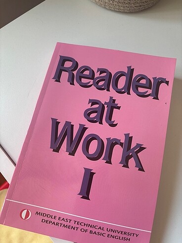 READER AT WORK 1 ODTÜ İNGİLİZCE HAZIRLIK KİTABI
