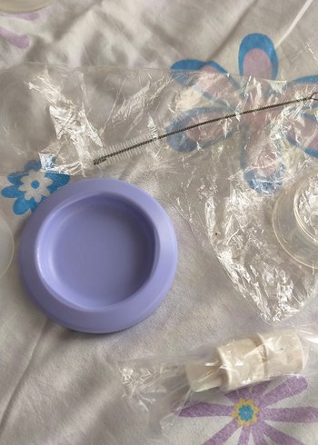 Lansinoh Mor Manuel Göğüs Pompası - Görsel 3