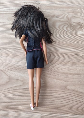  Beden Renk Barbie Pembe Kısa Kollu Bebek