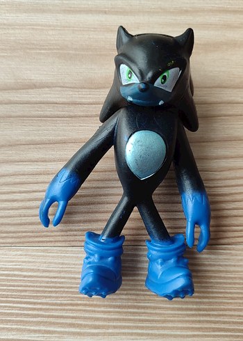 Beden Karanlık Siyah Mavi Aksiyon Figürü Sonic