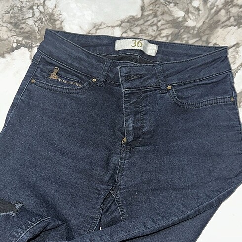 s Beden siyah Renk Zara slim kot pantolon