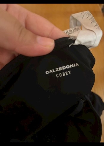 Calzedonia  Siyah Drapeli Kadın Mayo - Görsel 3